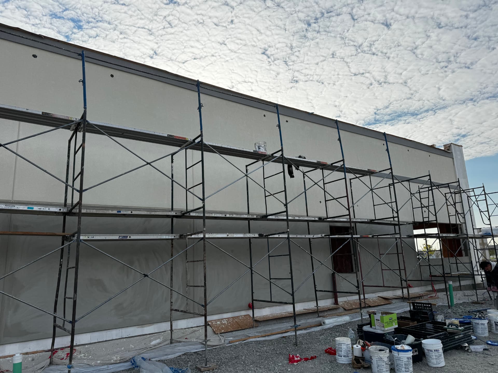 Stucco Services project example 1 in the Flathead Valley, Montana