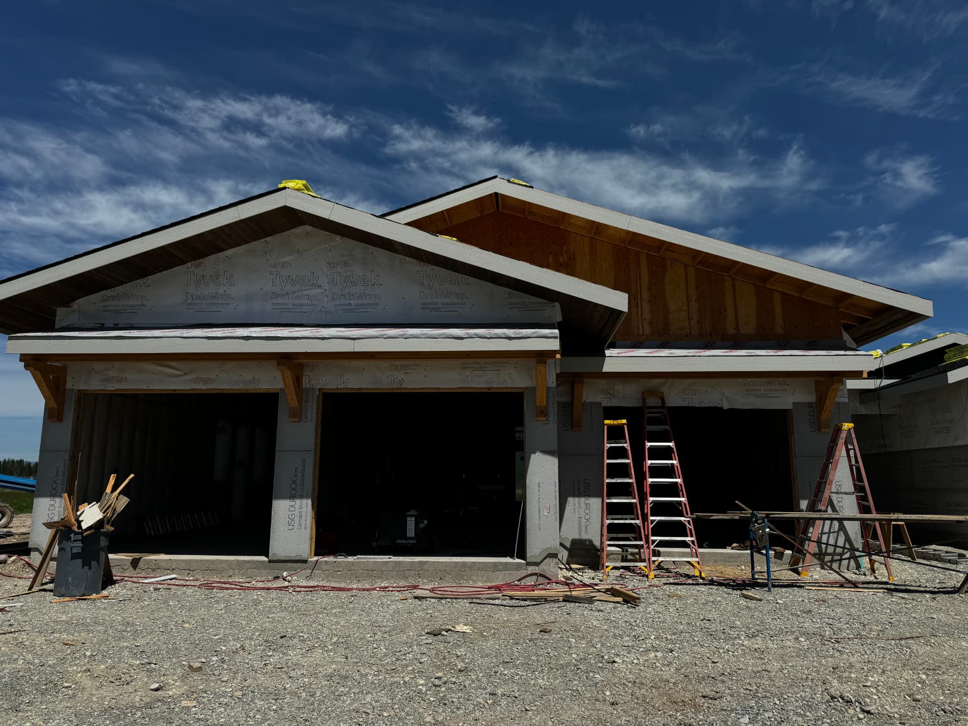 Stucco Repair Services project example 1 in the Flathead Valley, Montana