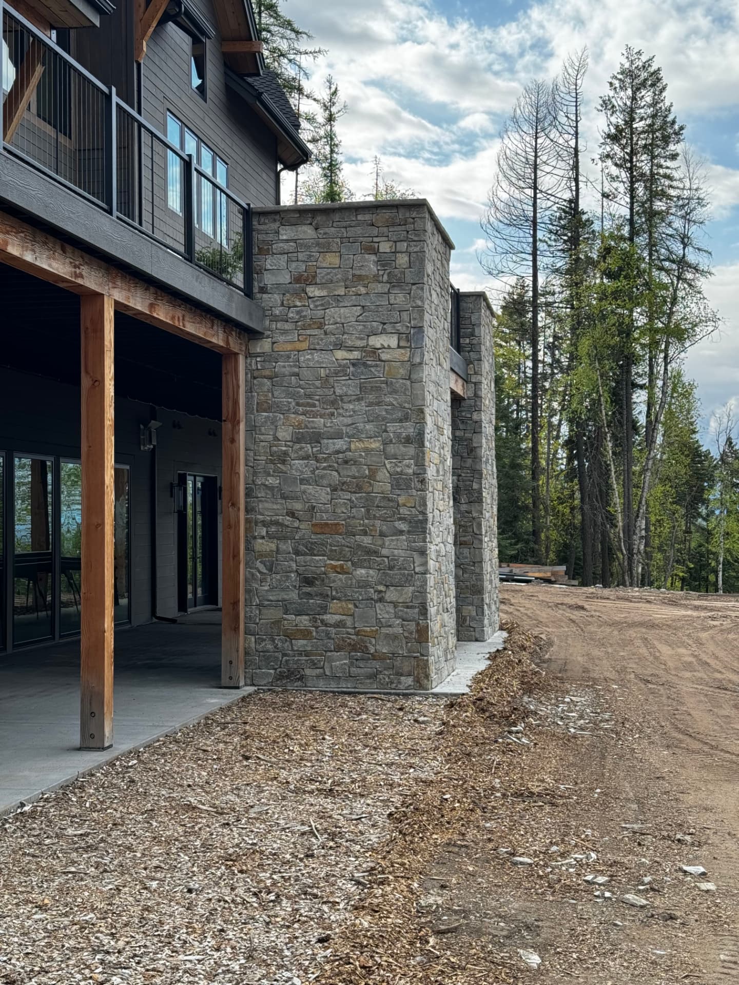Stone Services project example 4 in the Flathead Valley, Montana