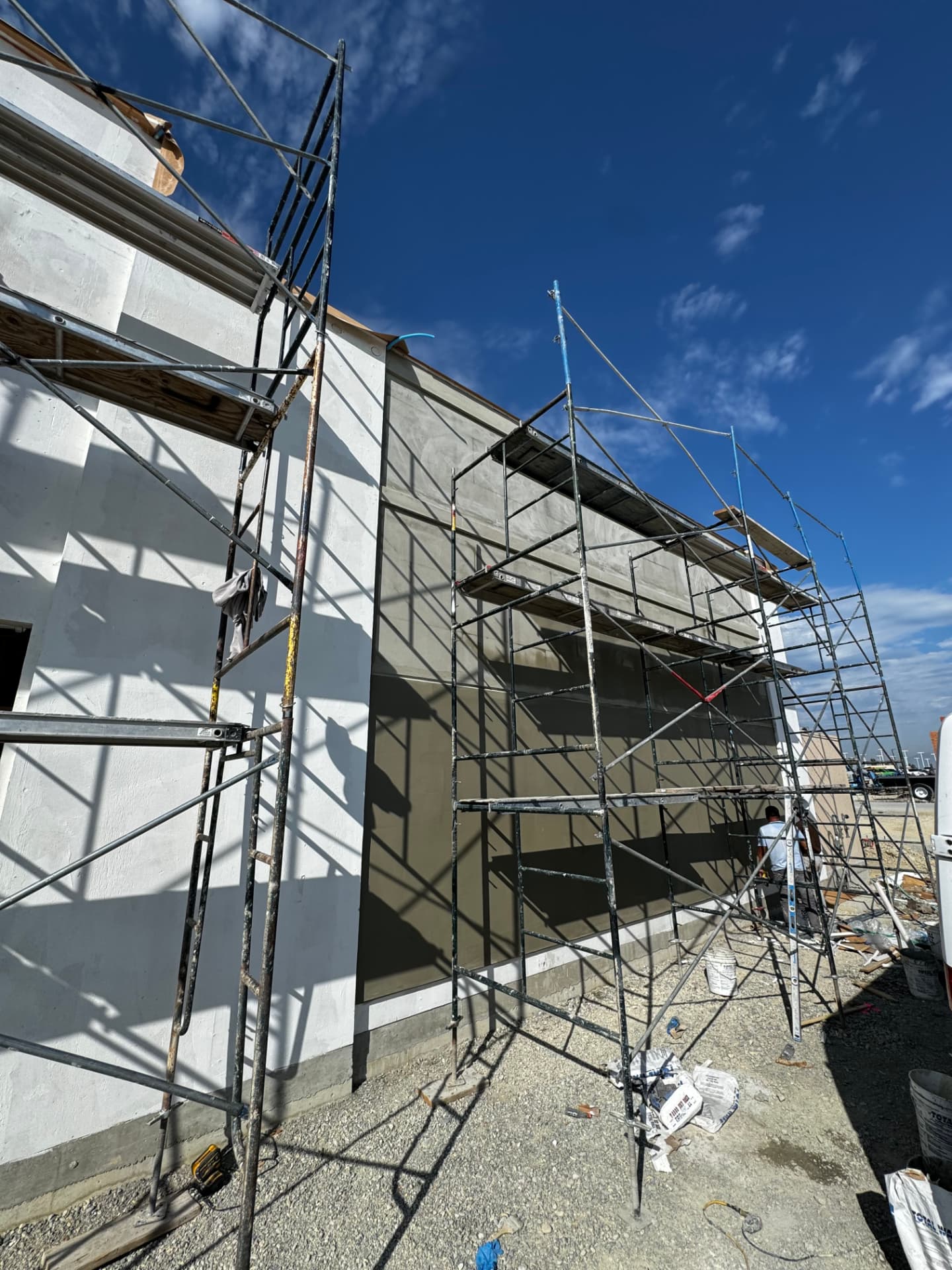 Stucco Services detail work by DL Construction in the Flathead Valley, Montana
