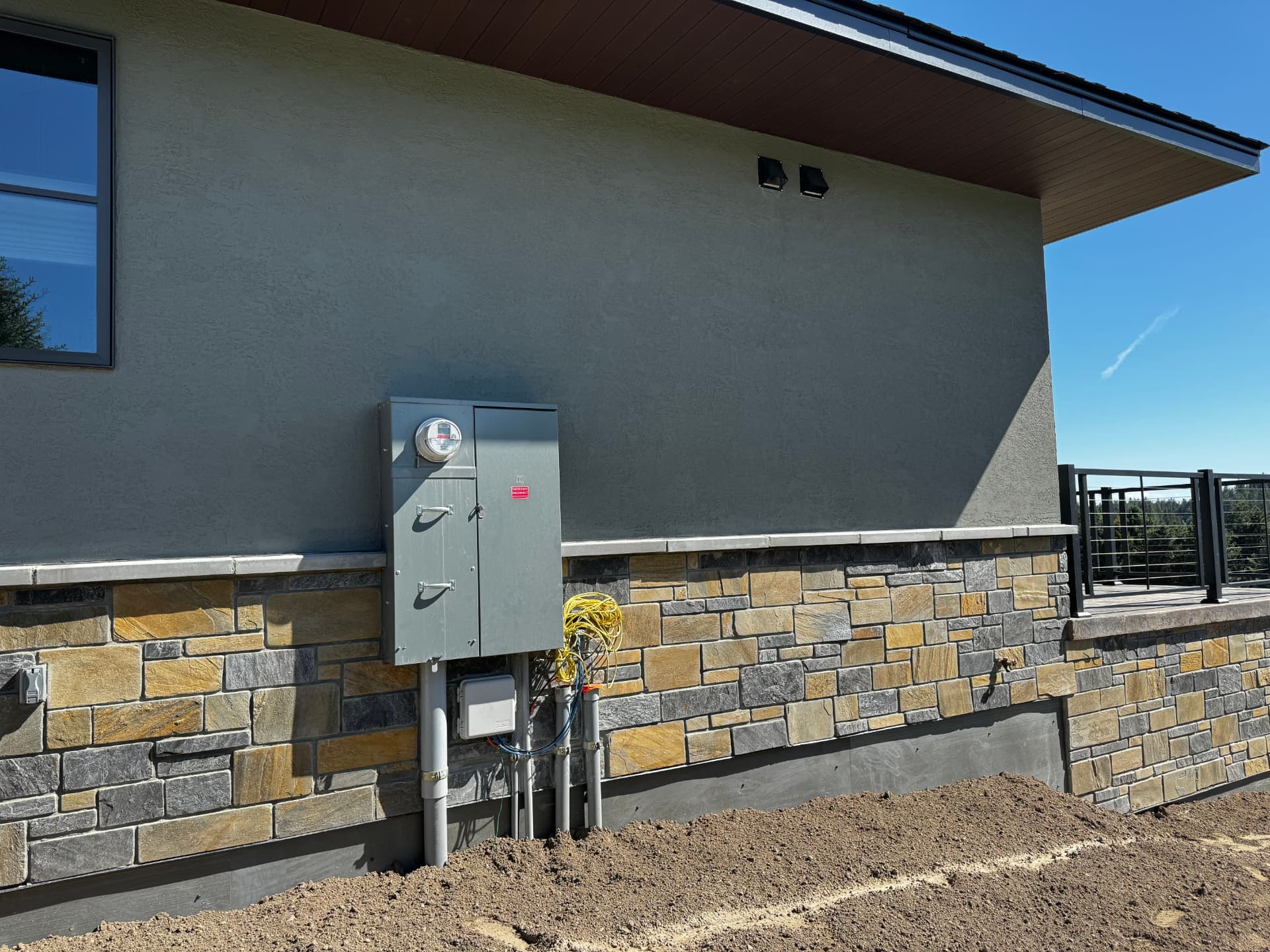 Stone Services project example 2 in the Flathead Valley, Montana
