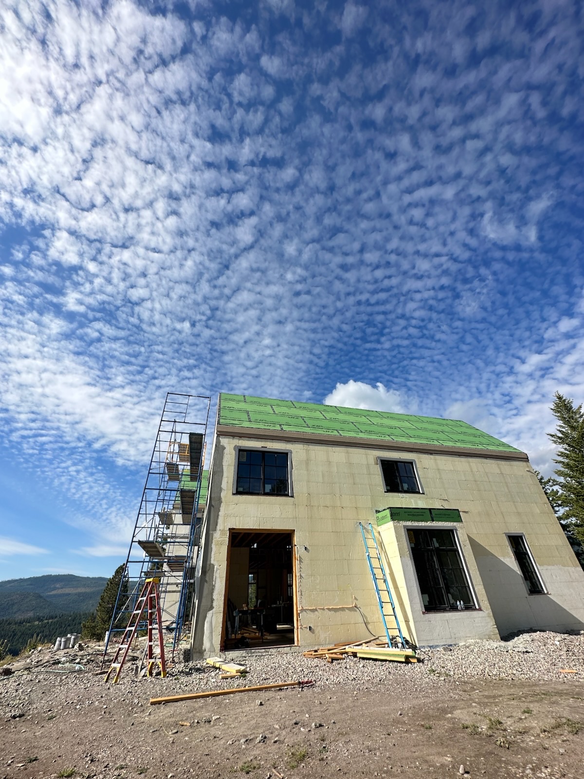 Stucco Repair Services project example 4 in the Flathead Valley, Montana