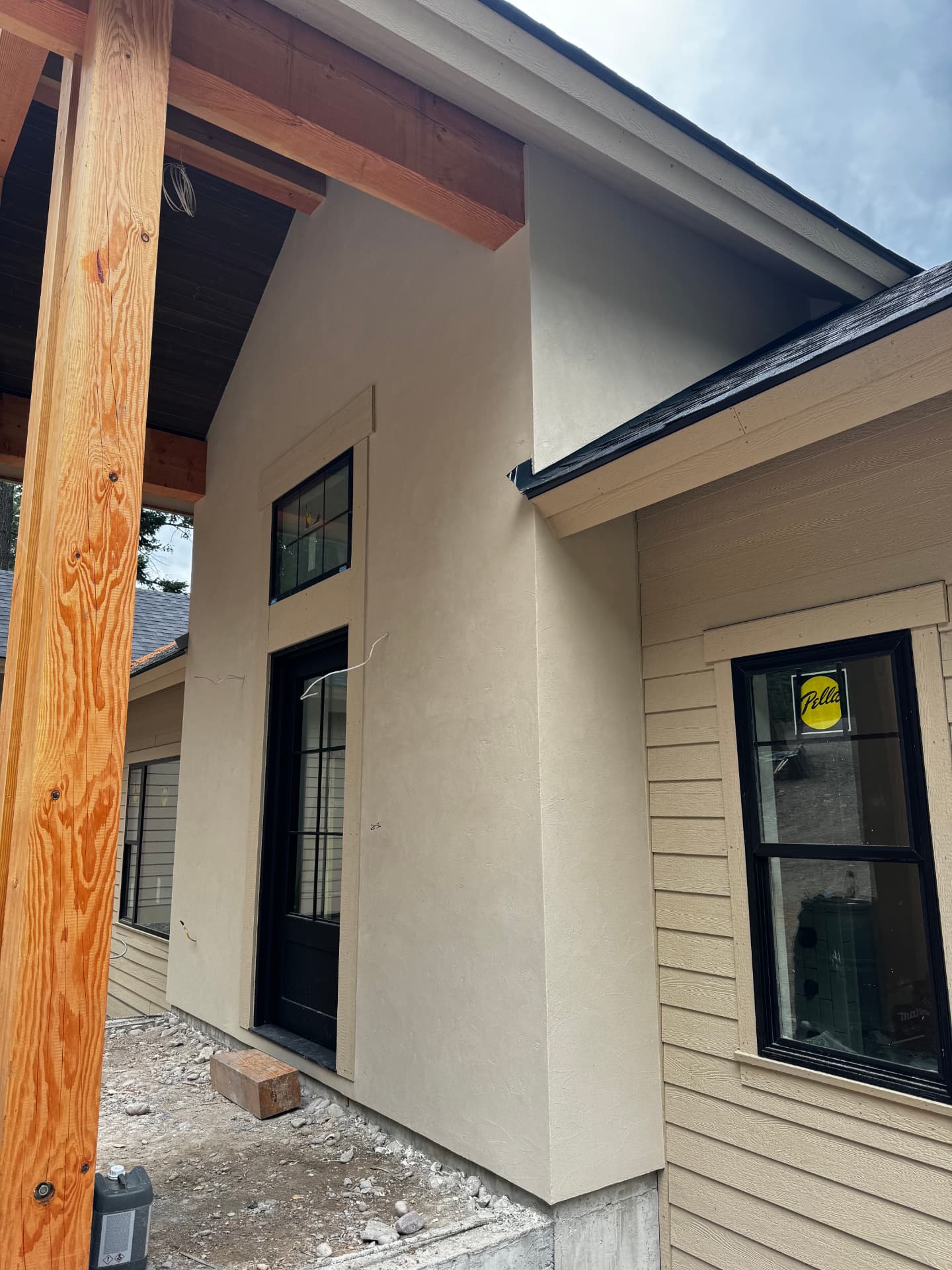 Stucco Services project example 4 in the Flathead Valley, Montana