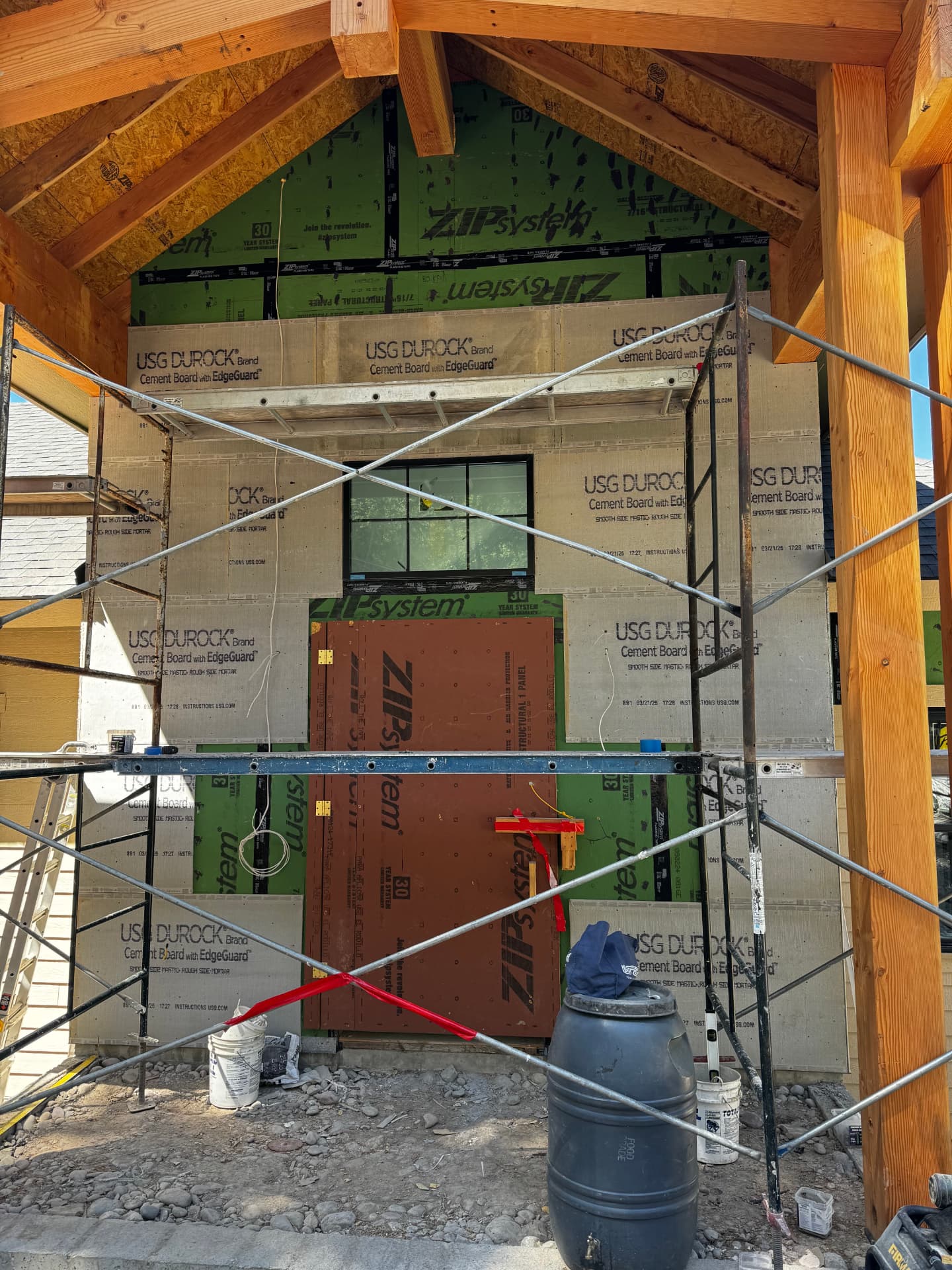 Stucco Repair Services project example 2 in the Flathead Valley, Montana