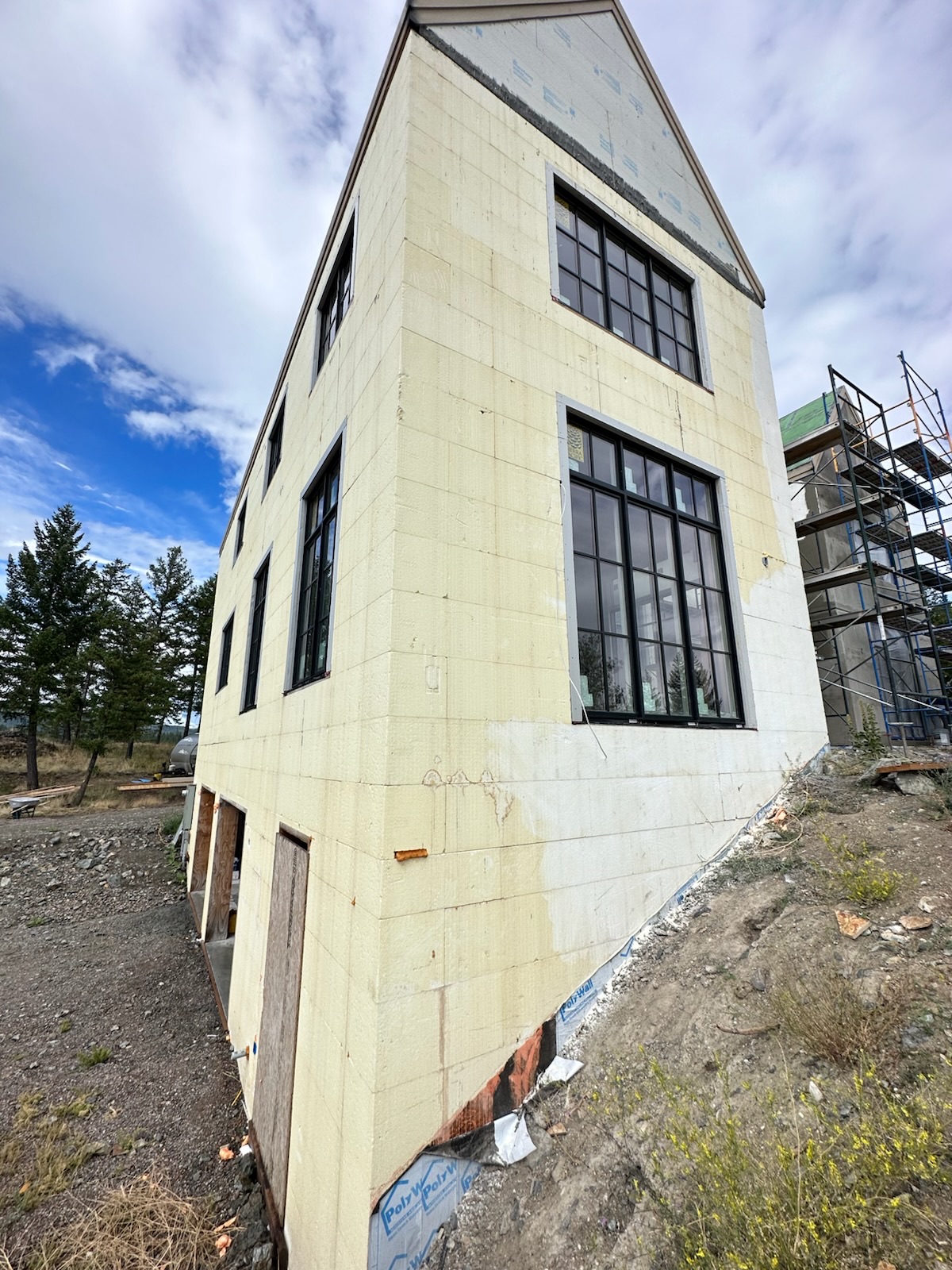 Stucco Repair Services project example 3 in the Flathead Valley, Montana