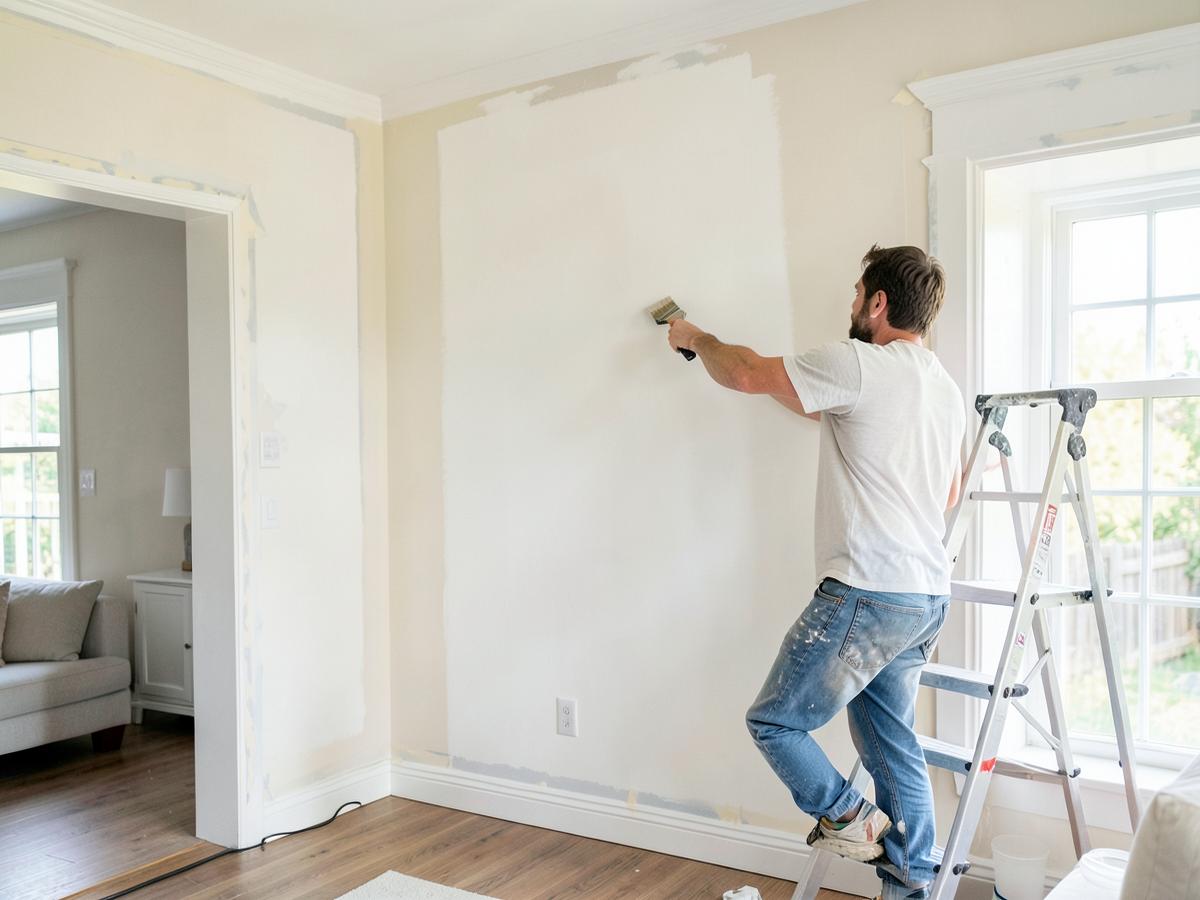 Interior & Exterior Painting Services detail work by DL Construction in the Flathead Valley, Montana