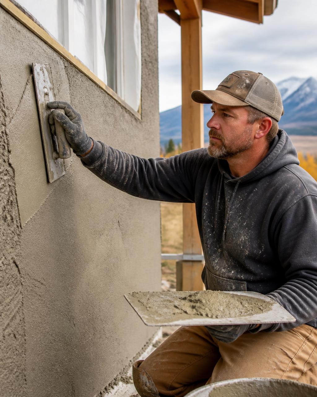 Danyil Levder, owner of DL Construction in Kalispell, Montana